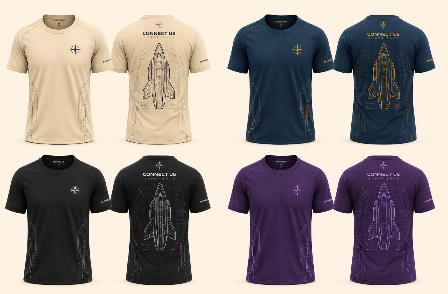 Foto da Camiseta Universo Connect Us